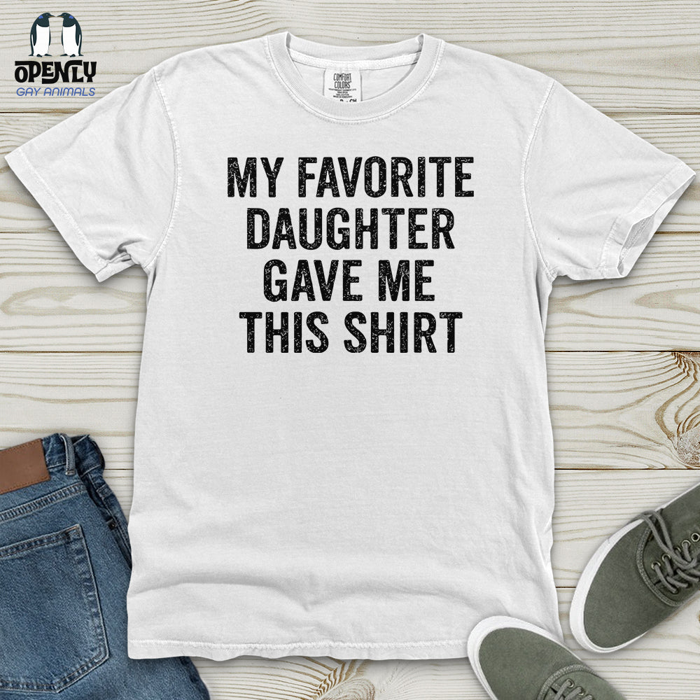 My Favorite Daughter Heavy Cotton Comfort Colors Tee