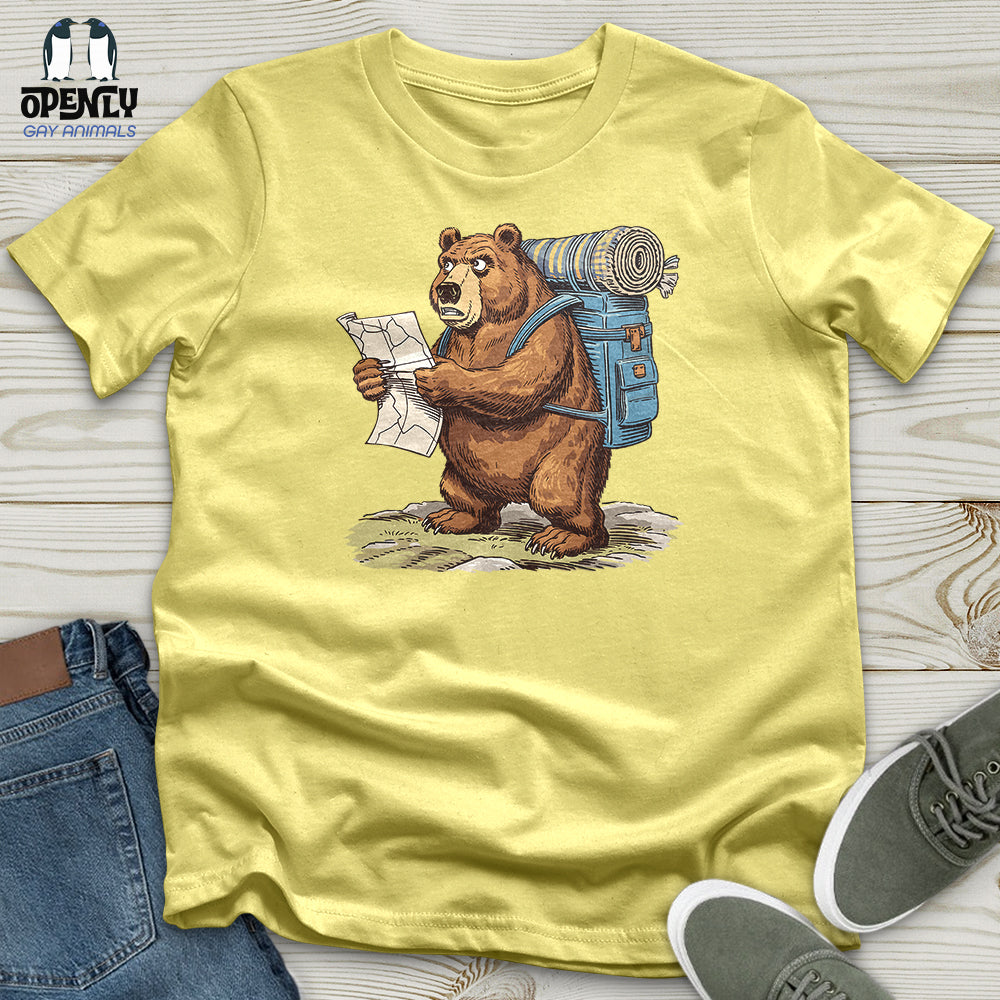 Tourist Bear Unisex t-shirt