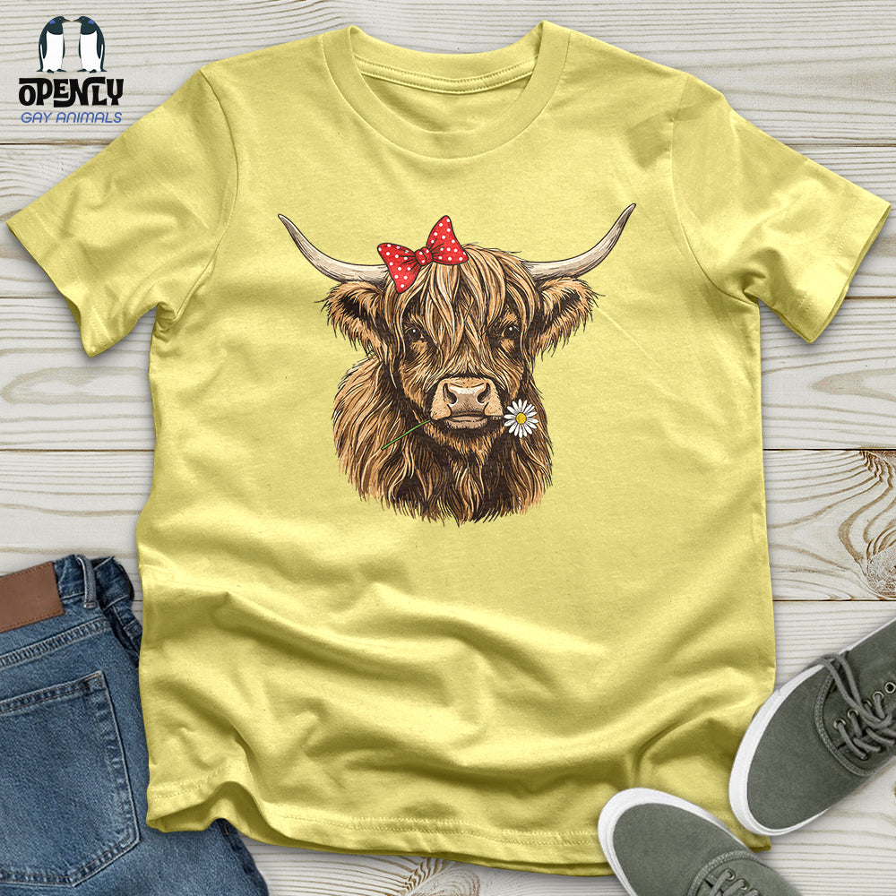 Fluffy Highlander Unisex T-Shirt