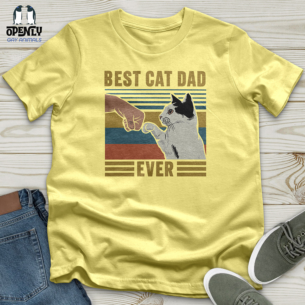 Best Cat Dad Ever Unisex t-shirt