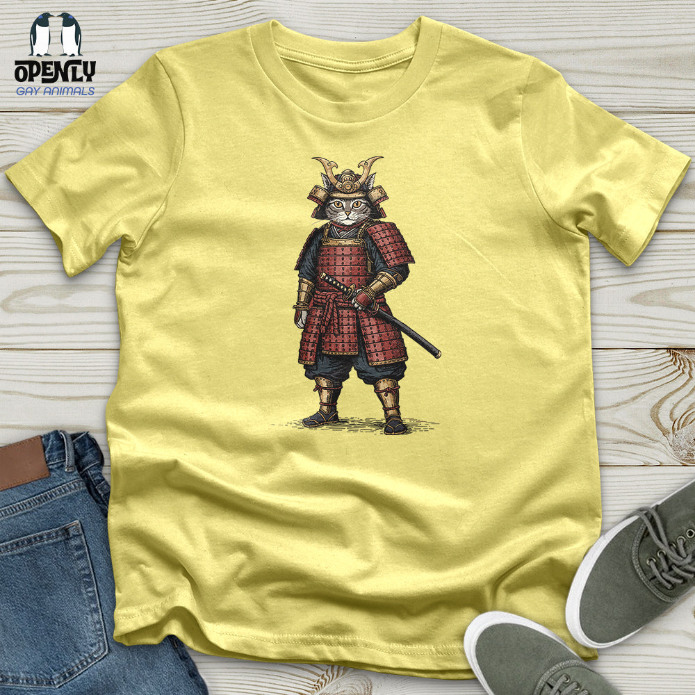 Cat Samurai Unisex T-Shirt