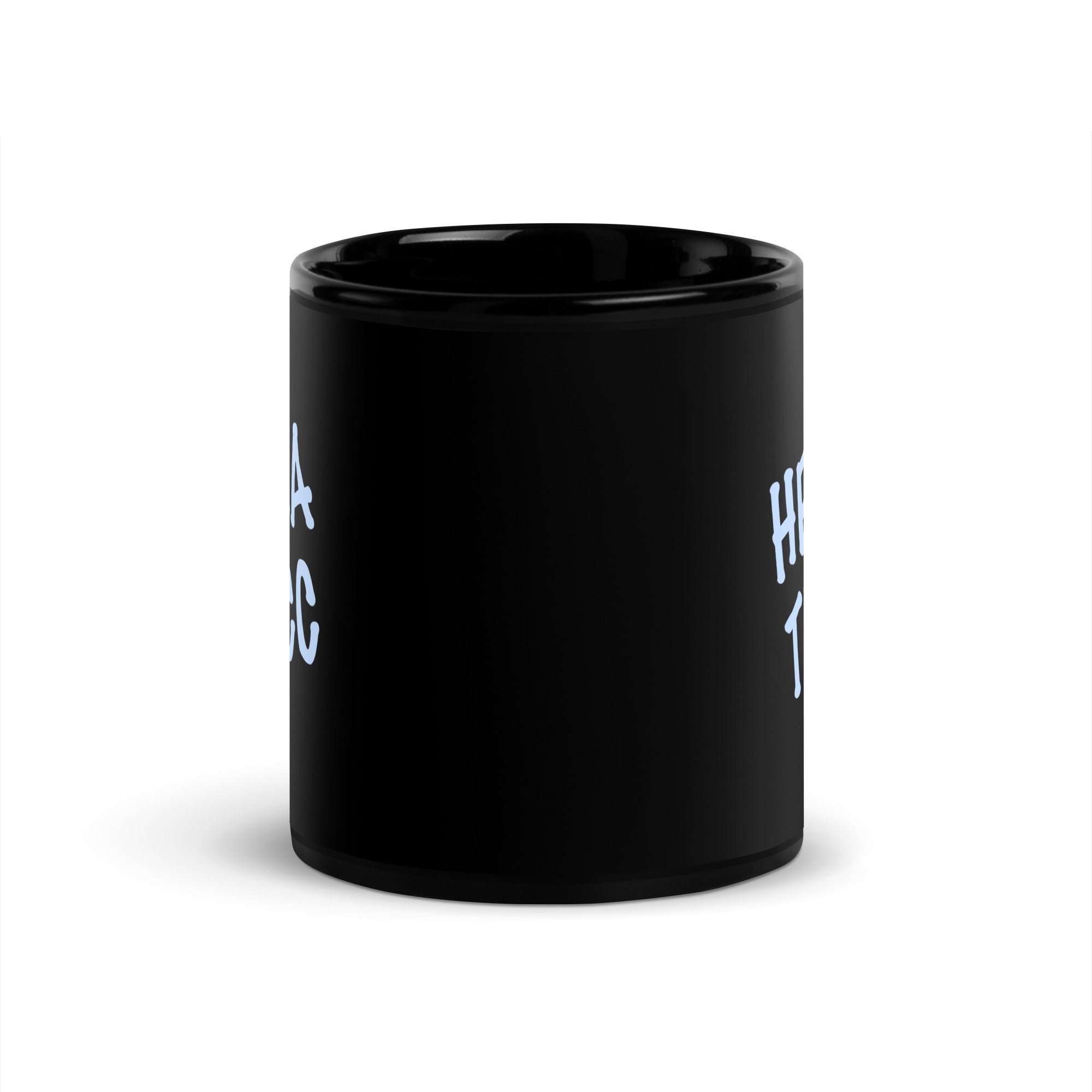 Hella Thicc Black Glossy Mug