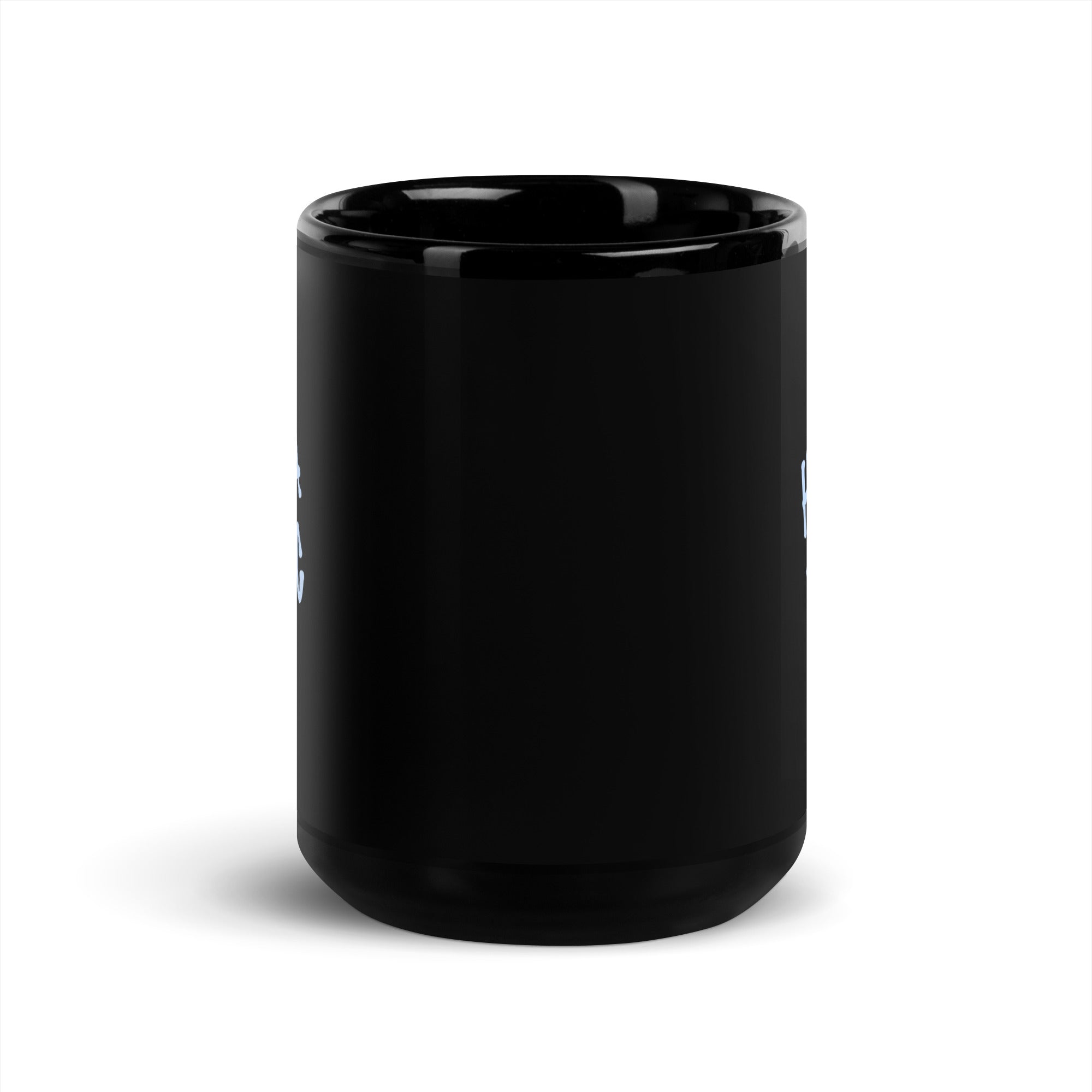 Hella Thicc Black Glossy Mug