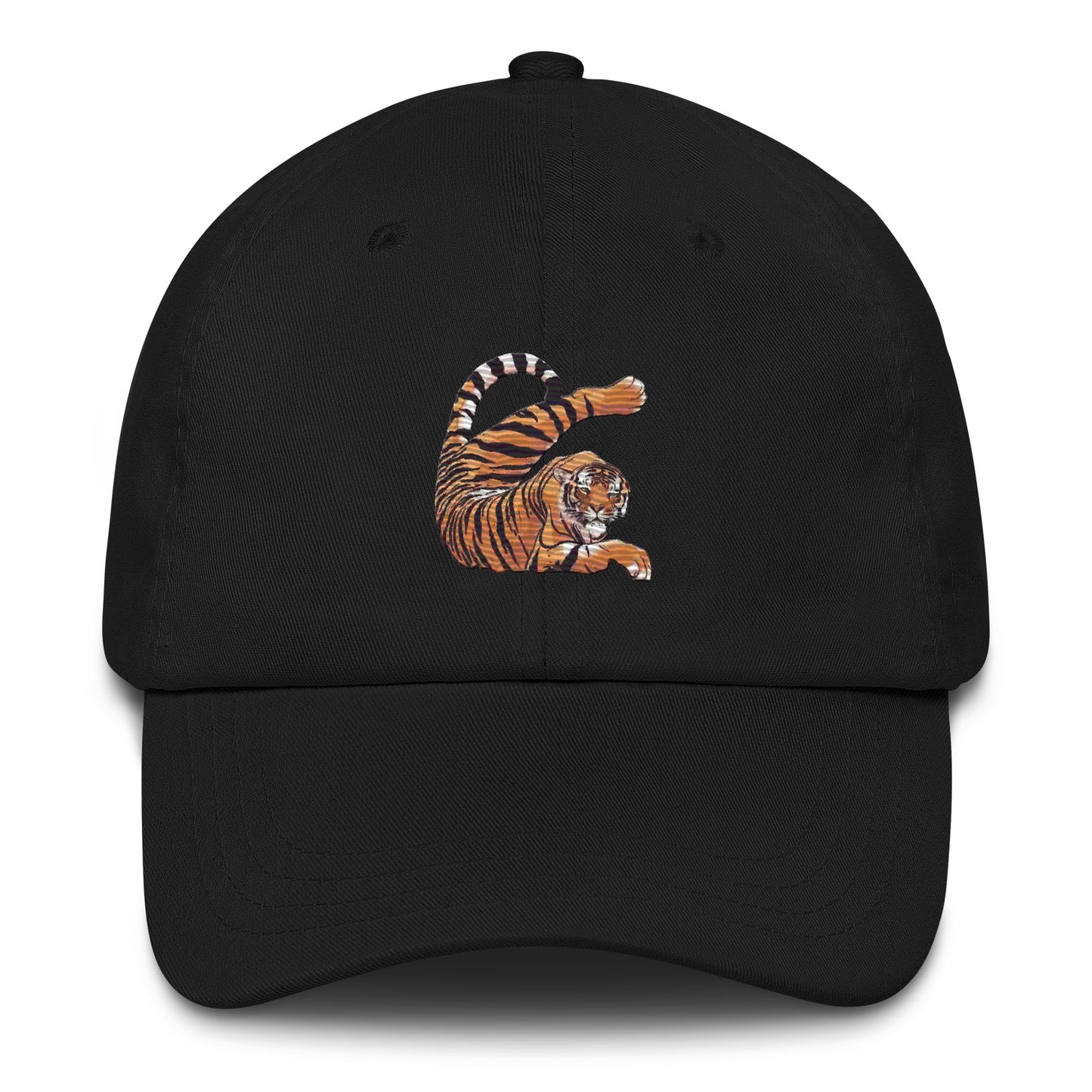 Stretching Tiger Dad hat