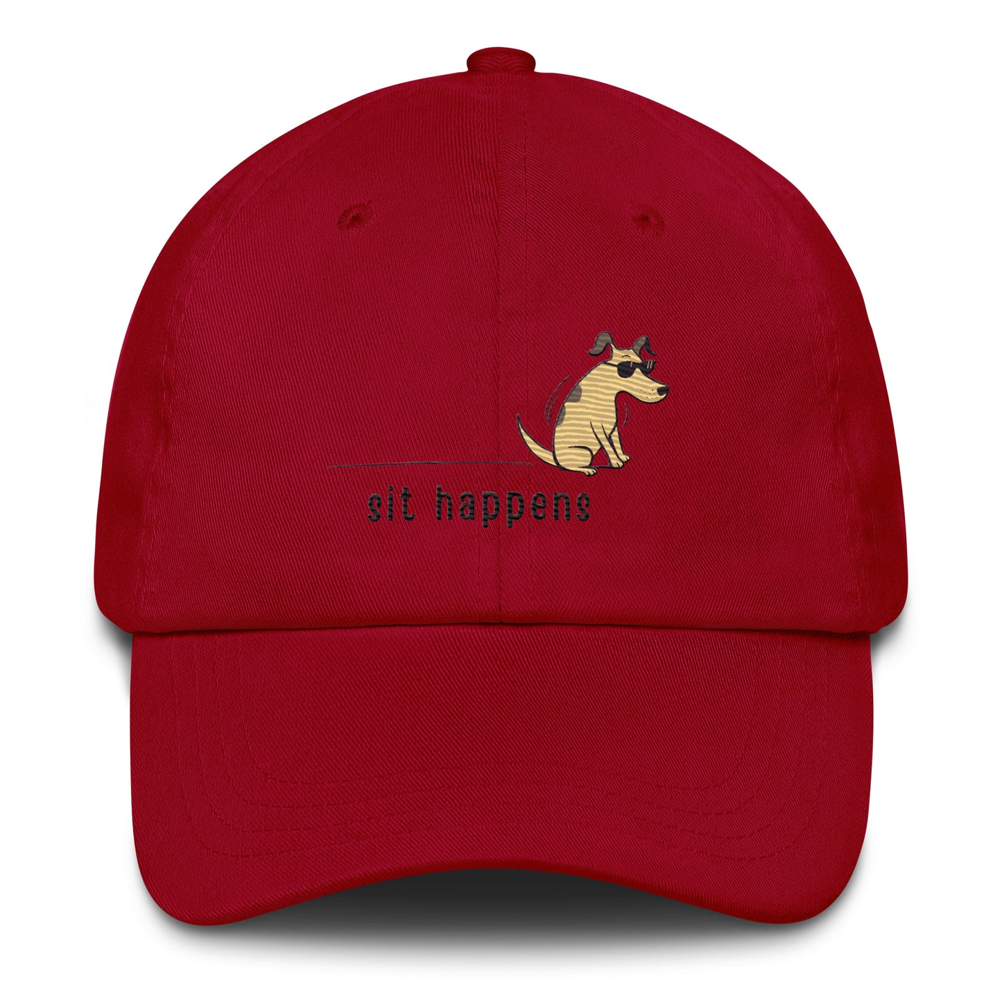 Sit Happens Dad hat