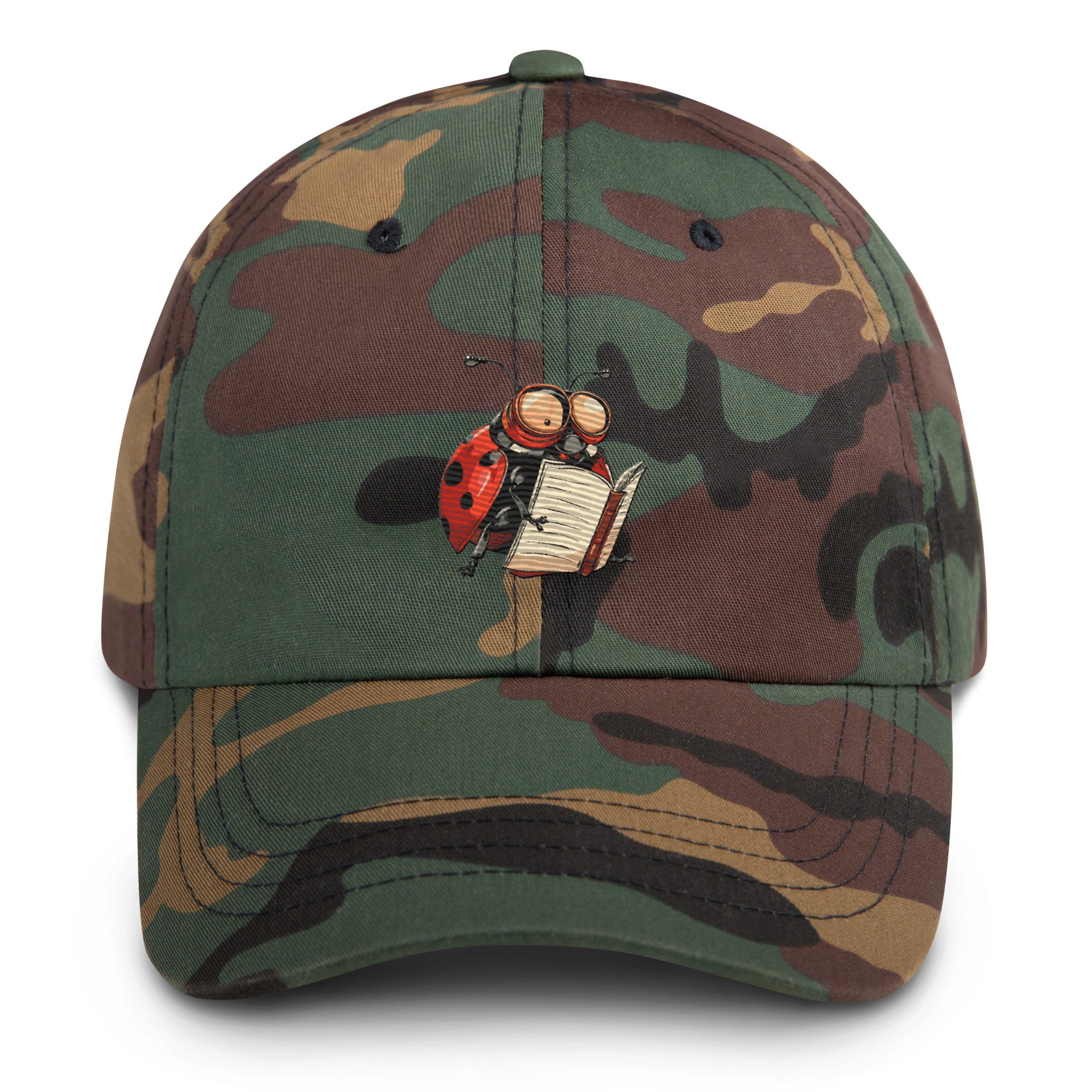 Scholarly Ladybug Dad hat