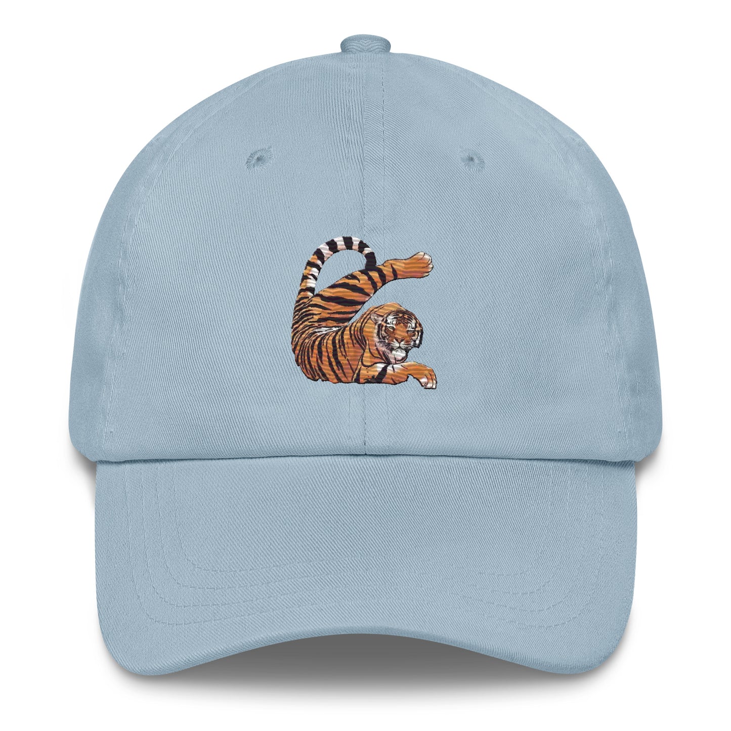 Stretching Tiger Dad hat