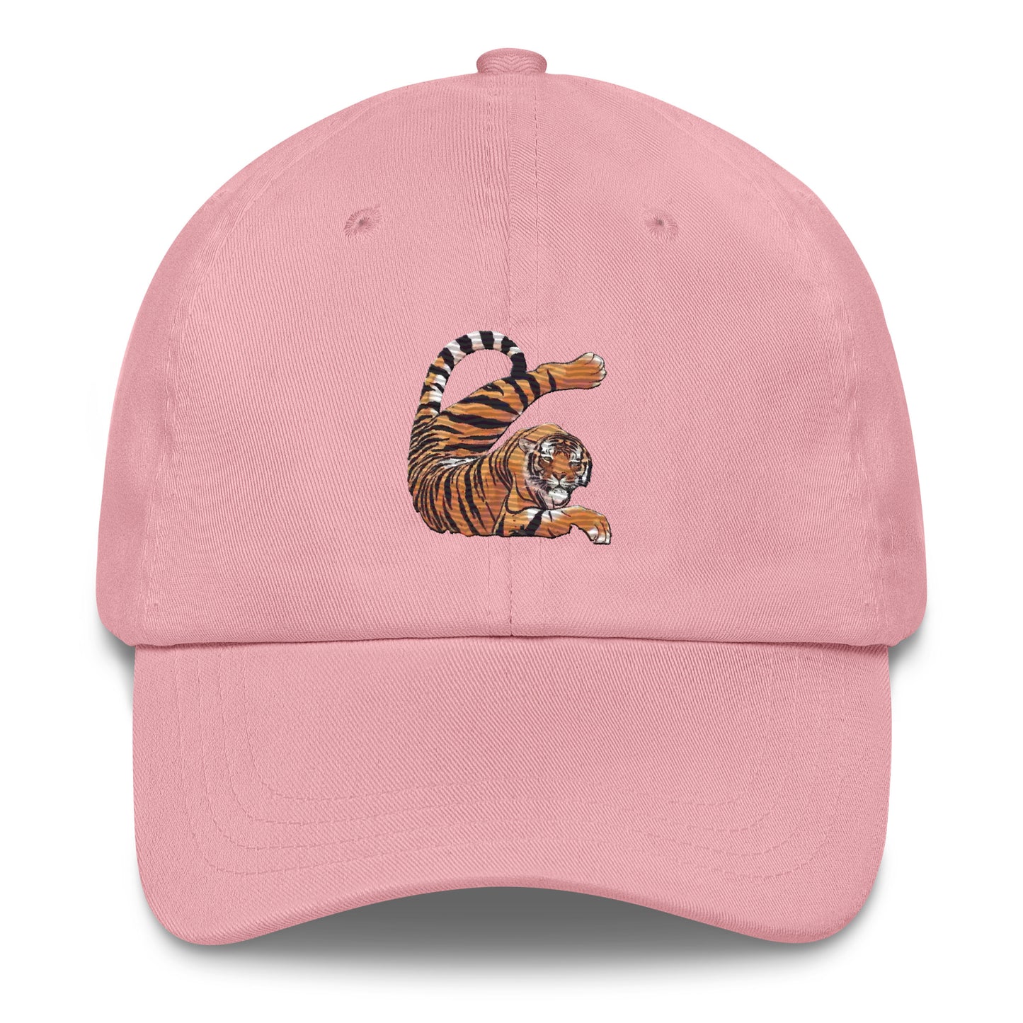 Stretching Tiger Dad hat