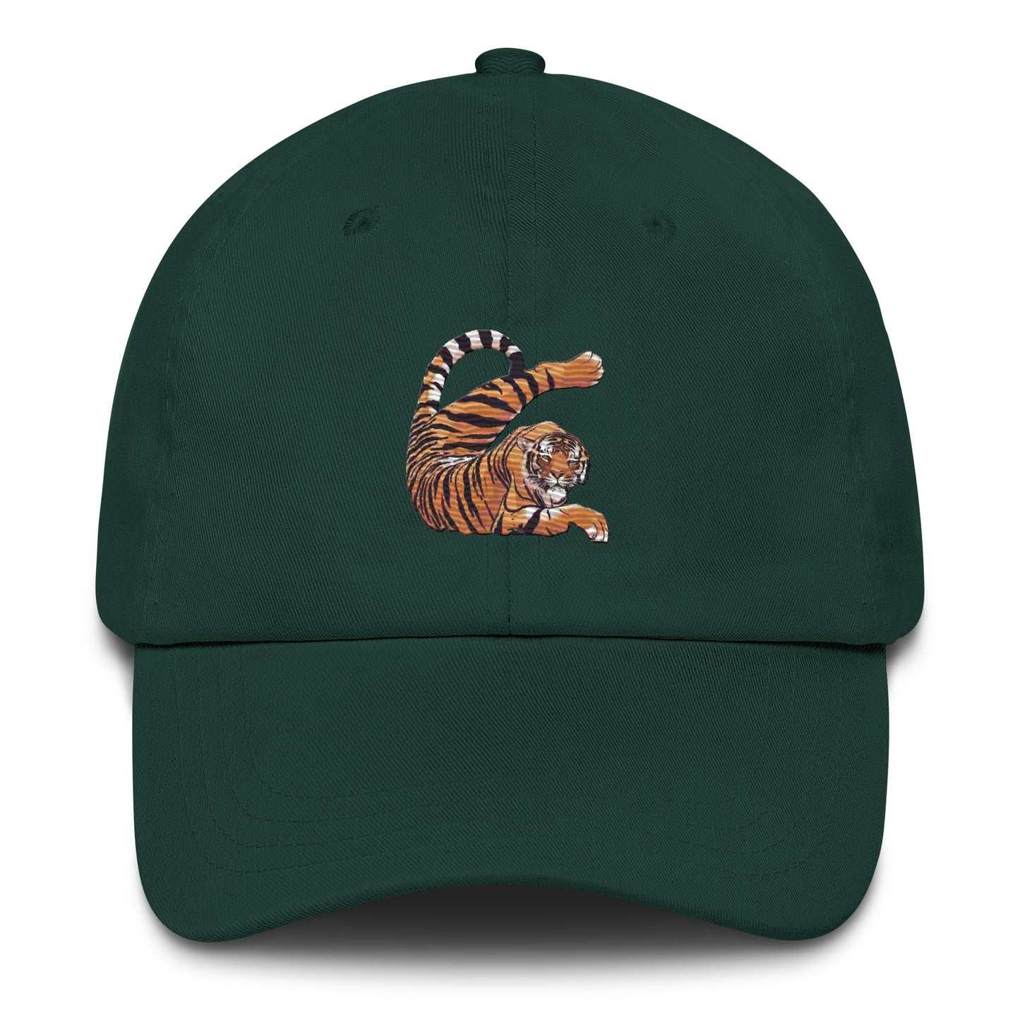 Stretching Tiger Dad hat