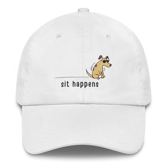 Sit Happens Dad hat