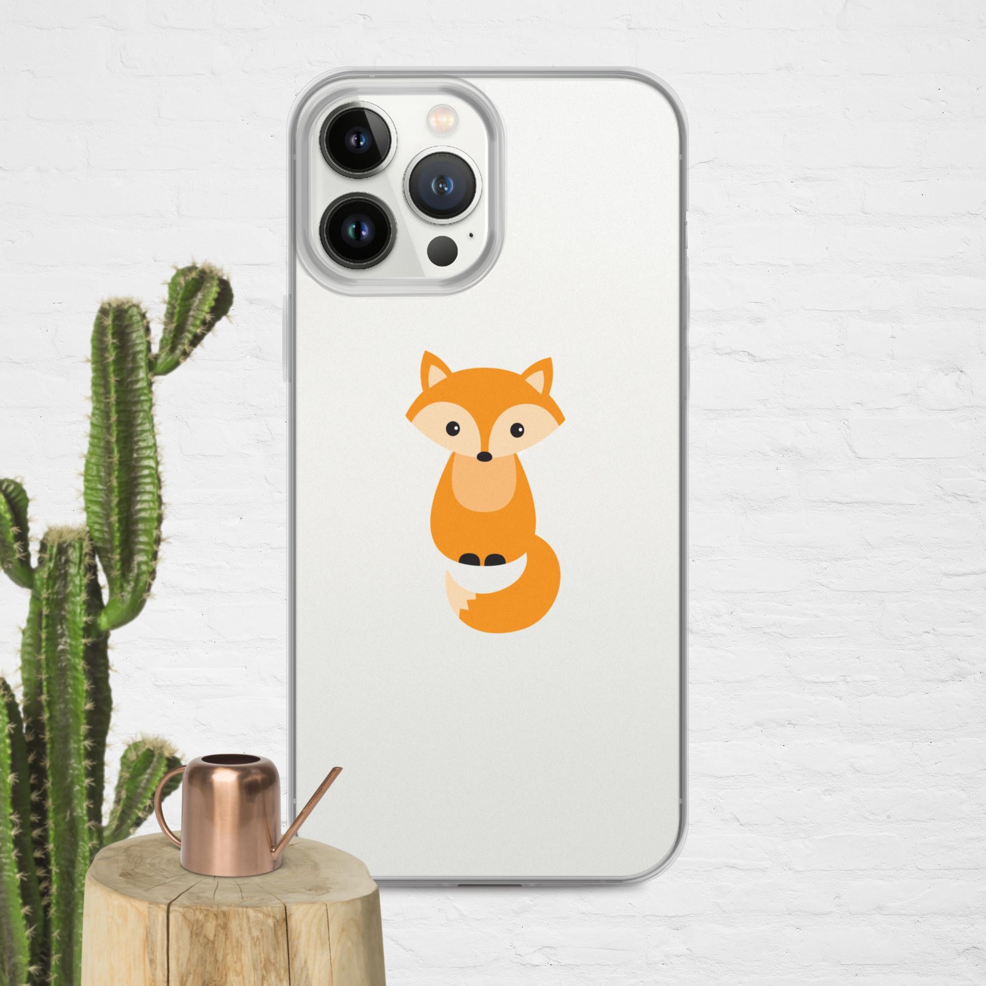 Fox Clear Case for iPhone®