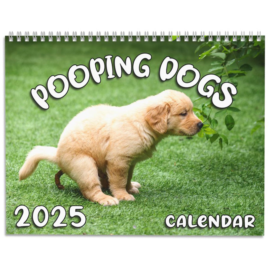 Pooping Dogs 4 Calendar (2025)