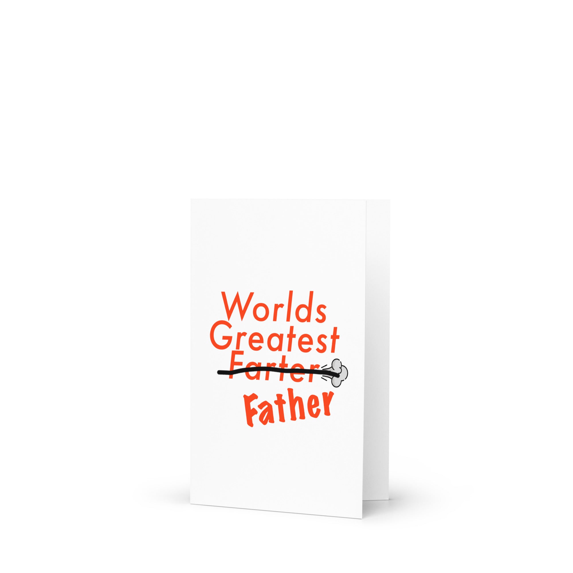 World's Greatest Farter Greeting card