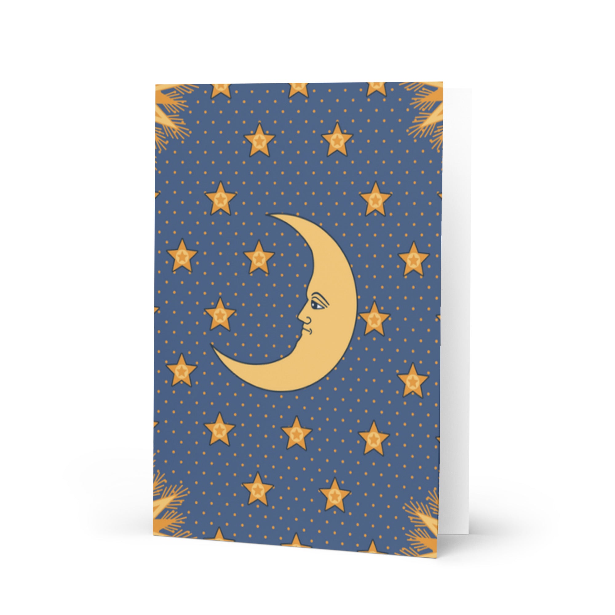 Moon Greeting card