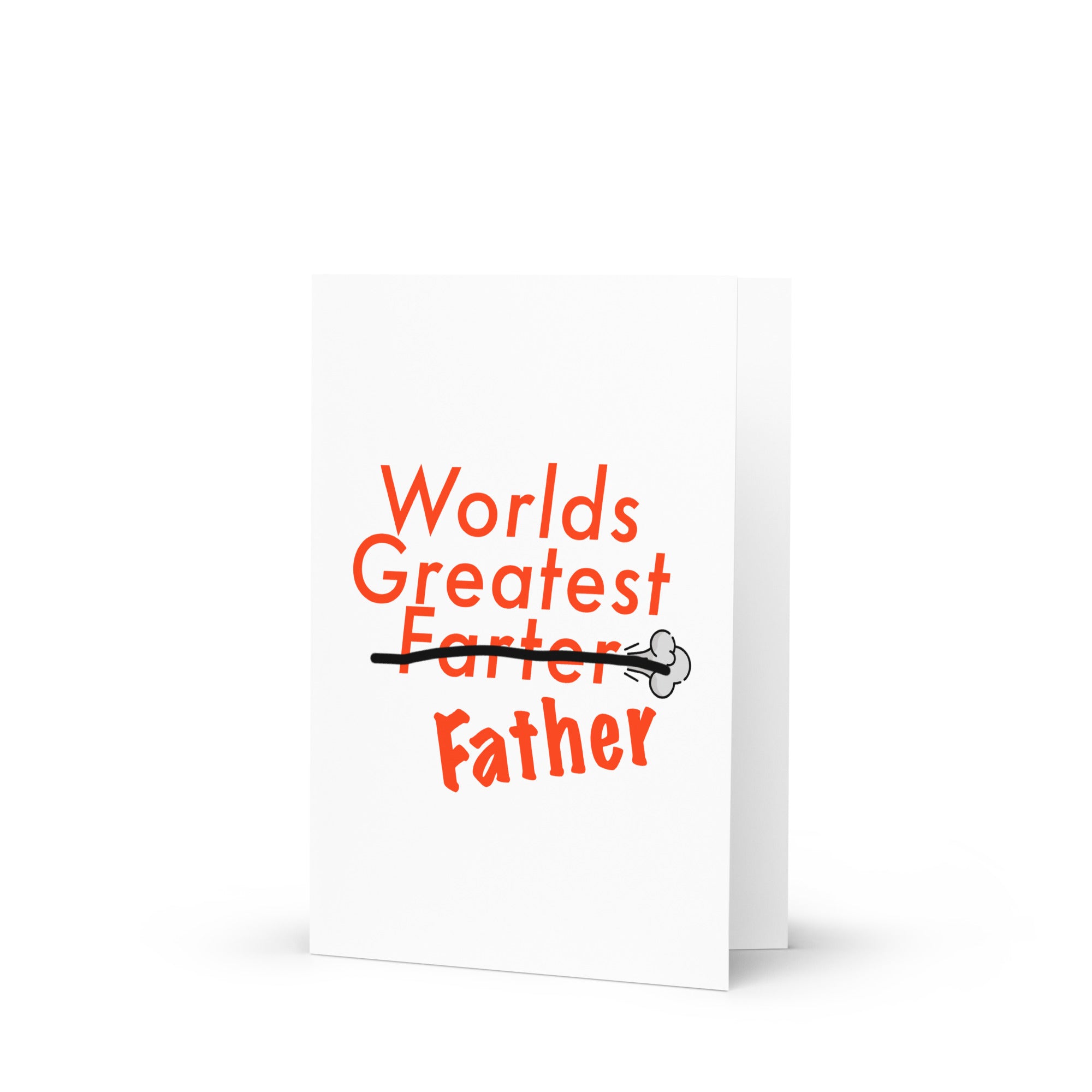 World's Greatest Farter Greeting card