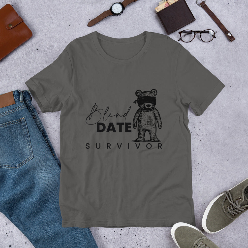 Blind Date Survivor Unisex t-shirt