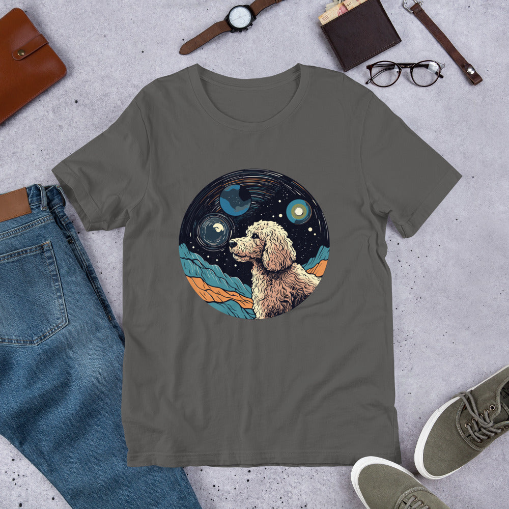 Canine Cosmic Dream Unisex t-shirt