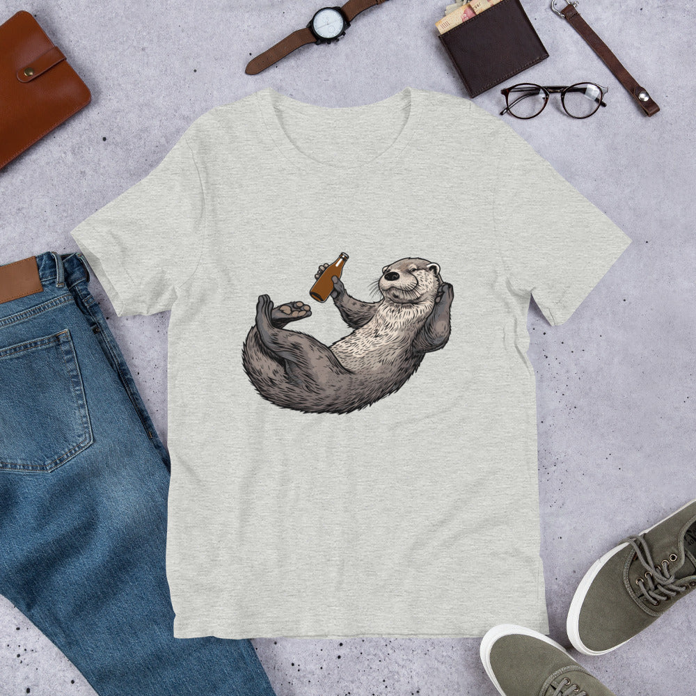 Otter Relaxation Unisex t-shirt