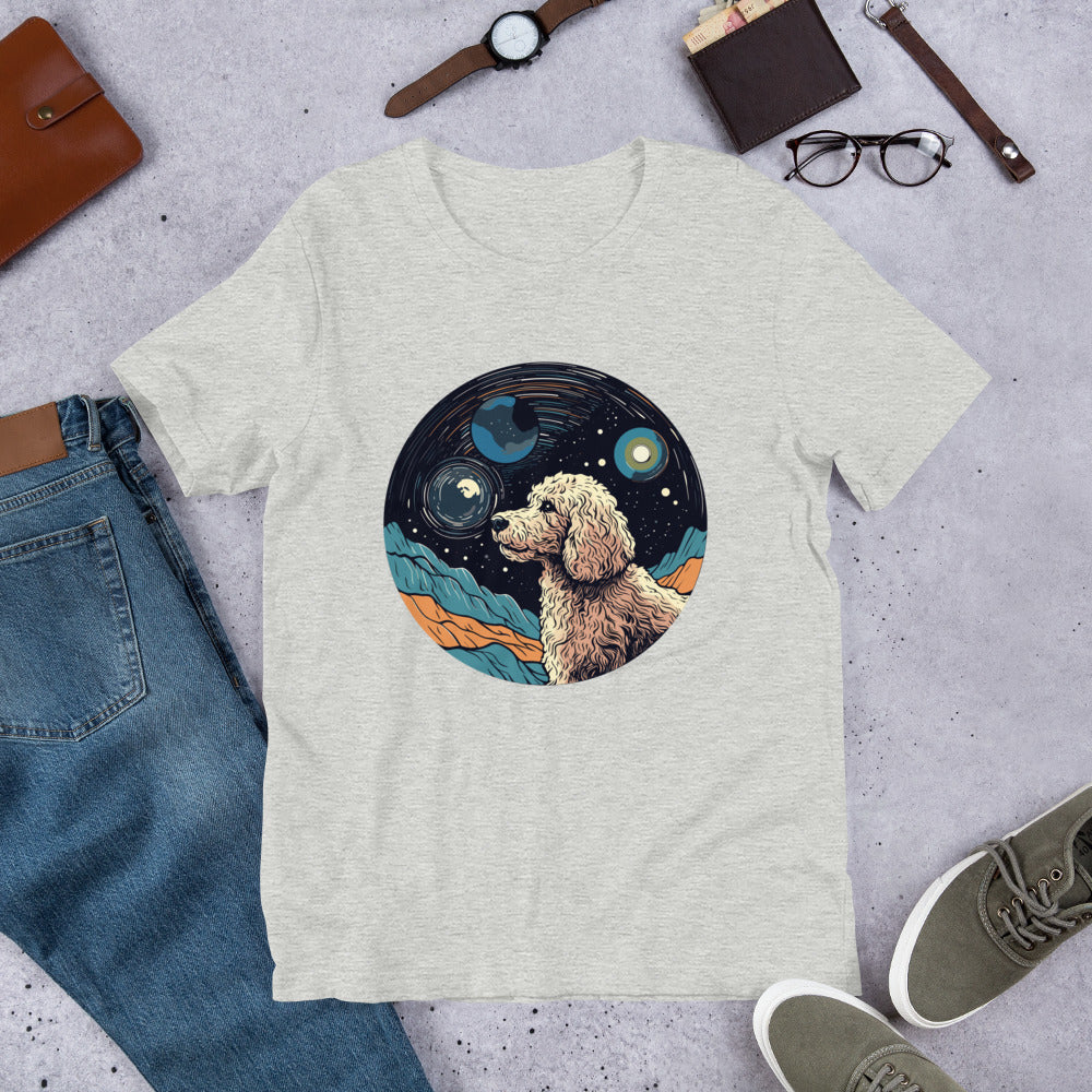 Canine Cosmic Dream Unisex t-shirt