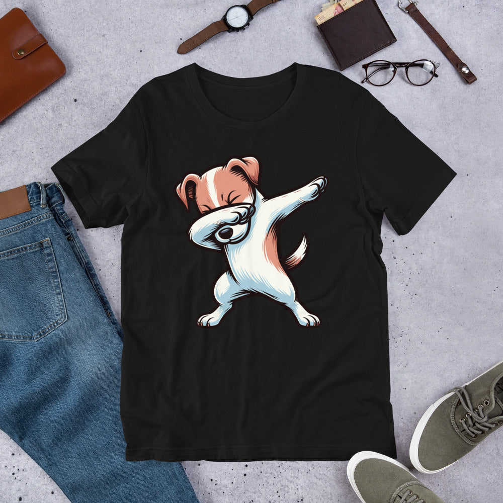 Dog Dab Unisex t-shirt