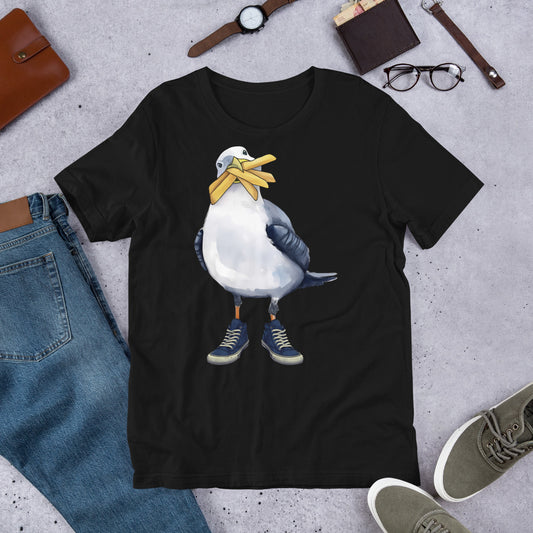 Boardwalk Seagull 2 Unisex t-shirt