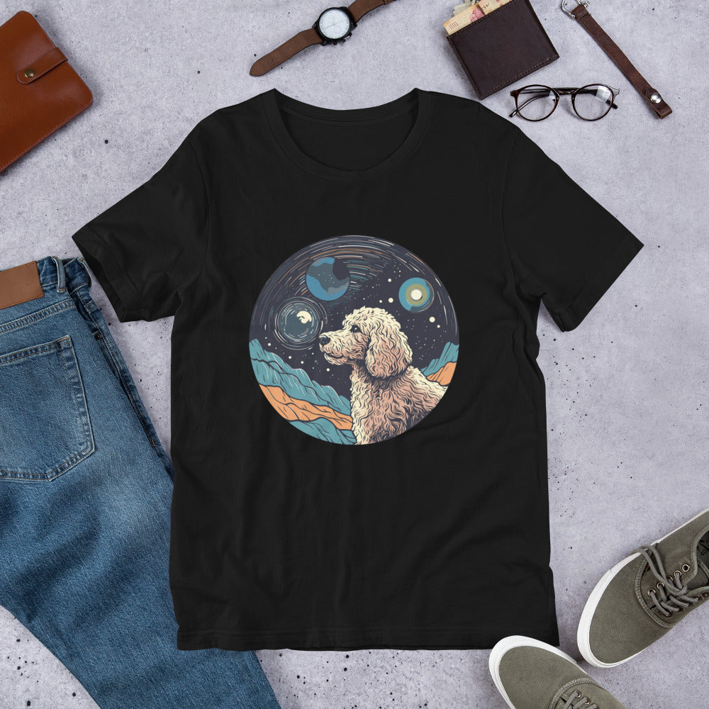 Canine Cosmic Dream Unisex t-shirt