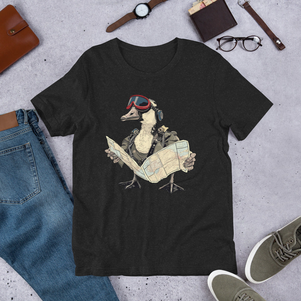 Aviator Duck Navigator Unisex t-shirt