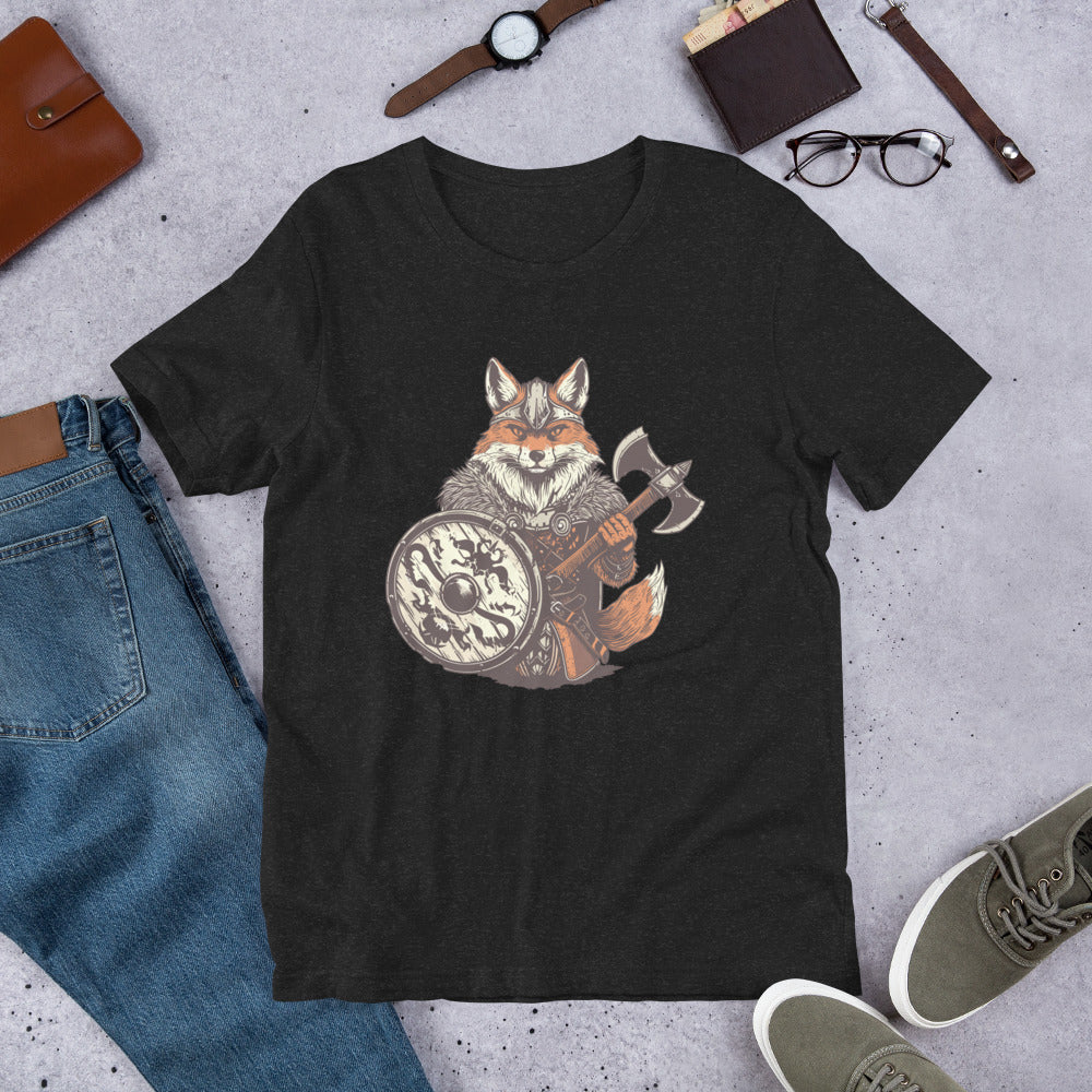 Fox Viking Courage Unisex t-shirt