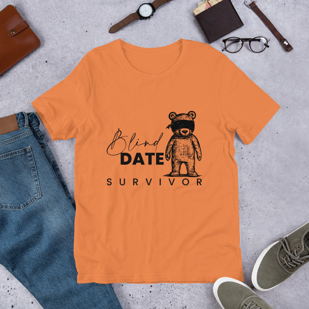 Blind Date Survivor Unisex t-shirt