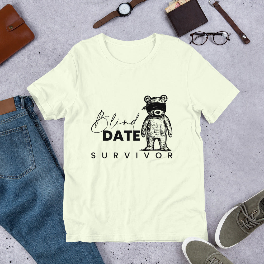 Blind Date Survivor Unisex t-shirt