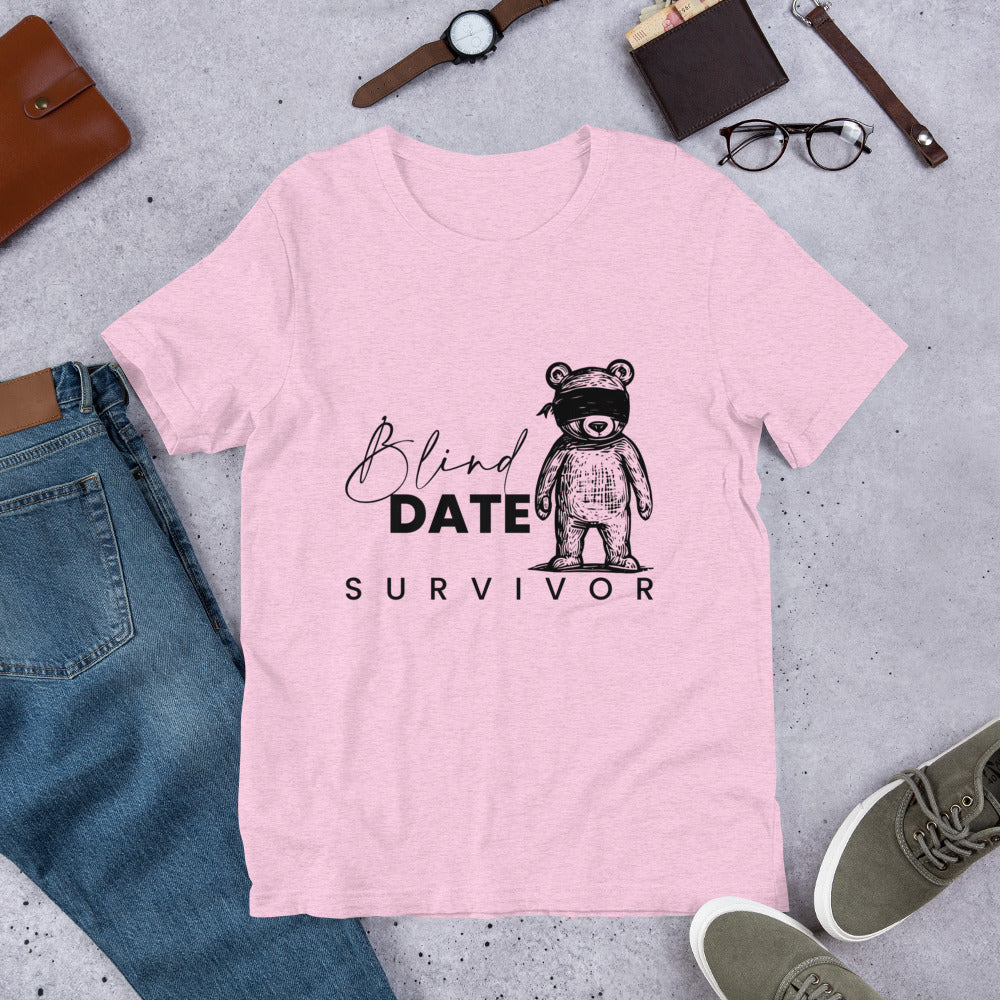 Blind Date Survivor Unisex t-shirt