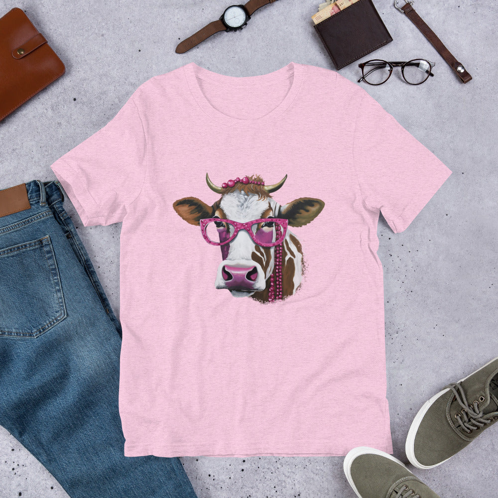 Auntie Cow Unisex t-shirt