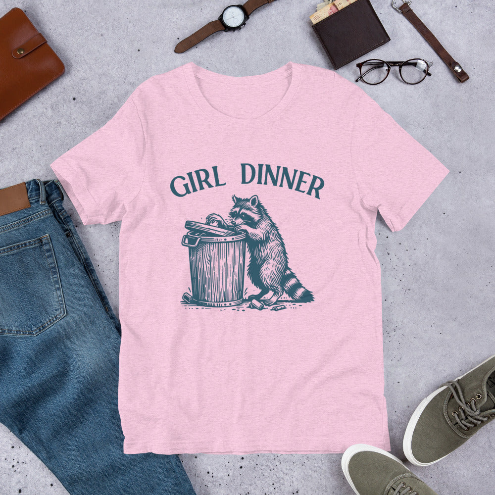 Girl Dinner Unisex t-shirt