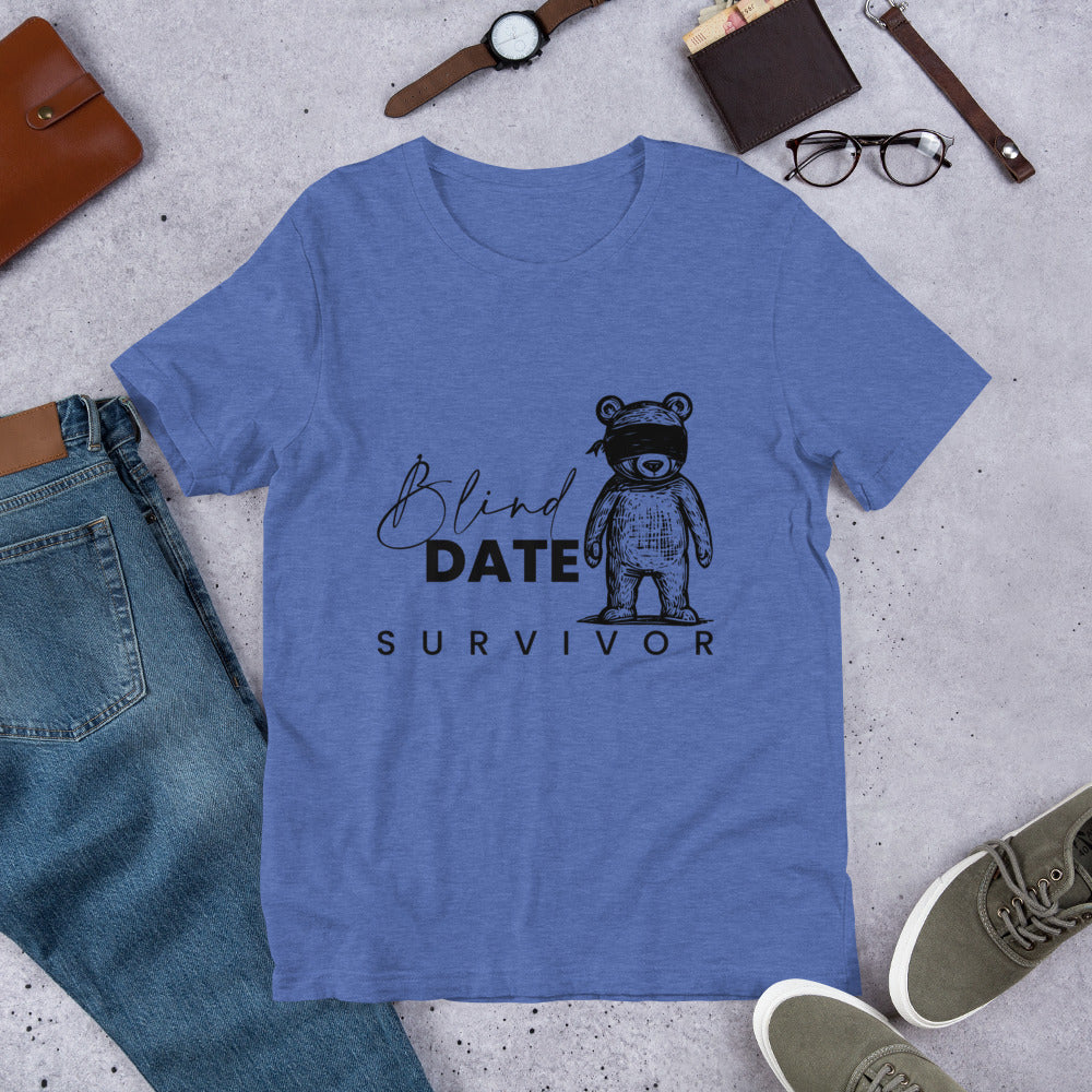 Blind Date Survivor Unisex t-shirt