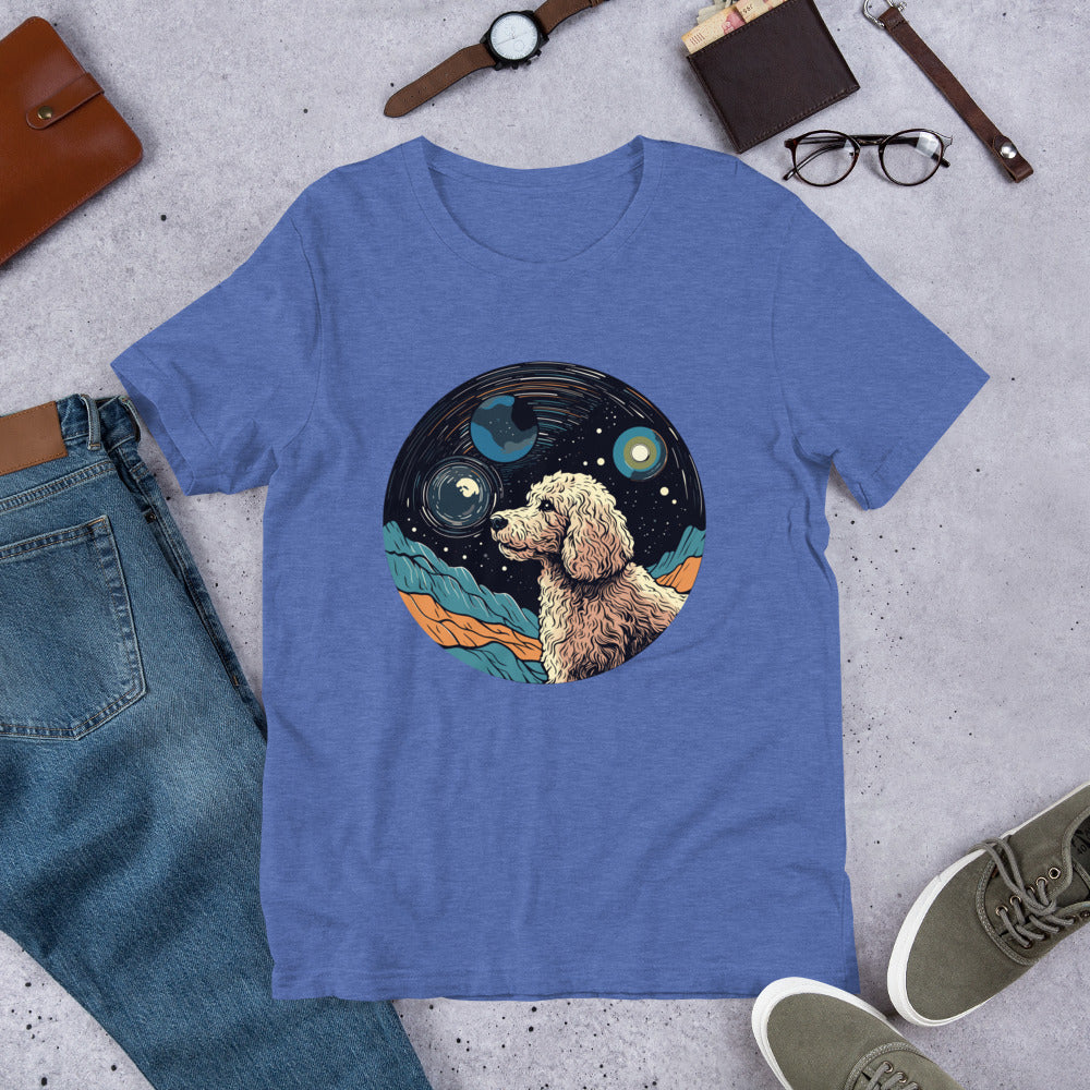 Canine Cosmic Dream Unisex t-shirt