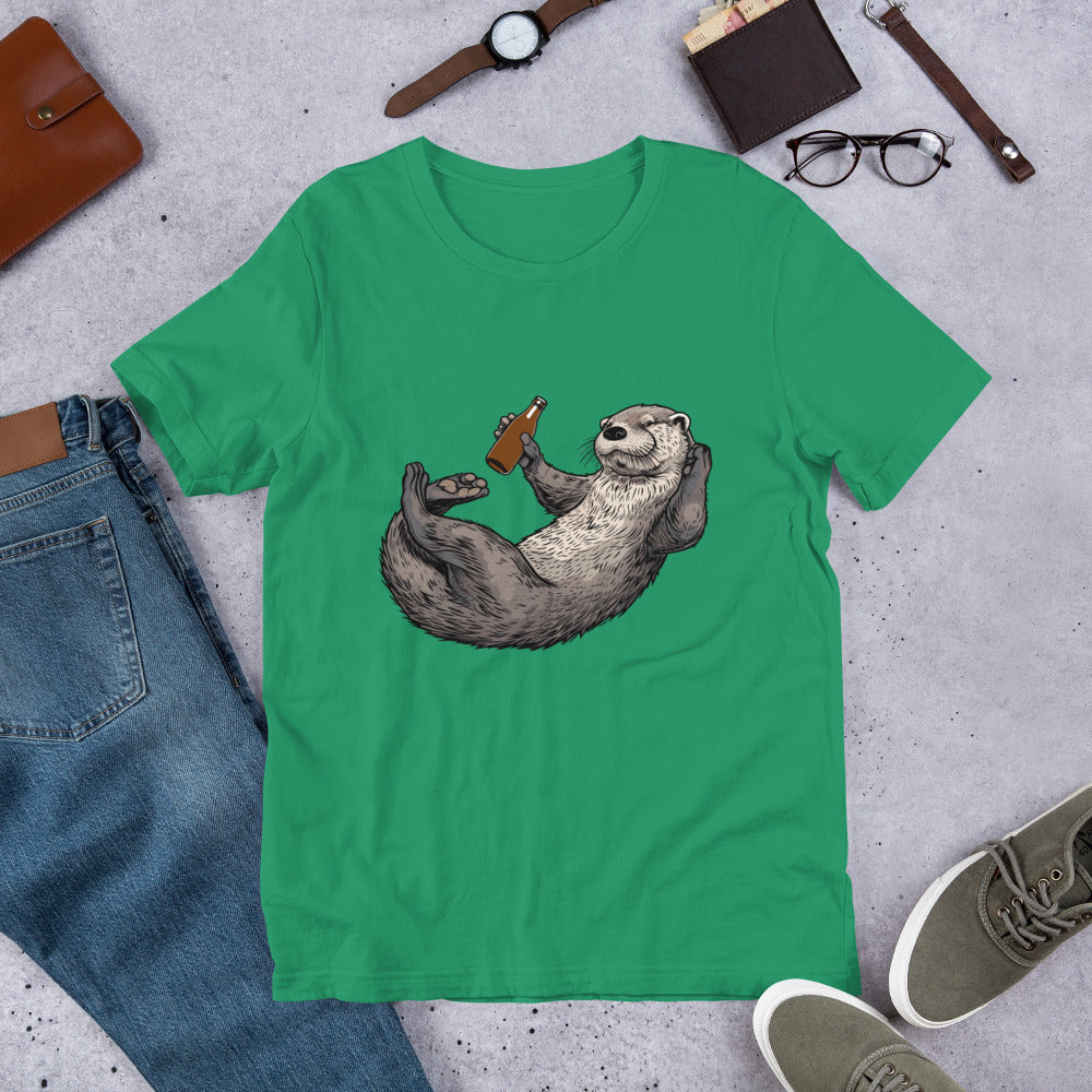 Otter Relaxation Unisex t-shirt