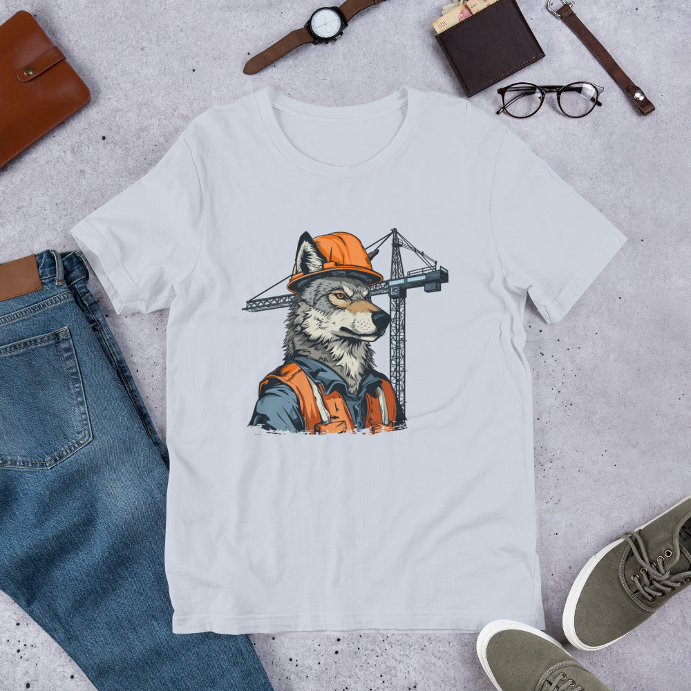 Wolf Construction Chief Unisex t-shirt