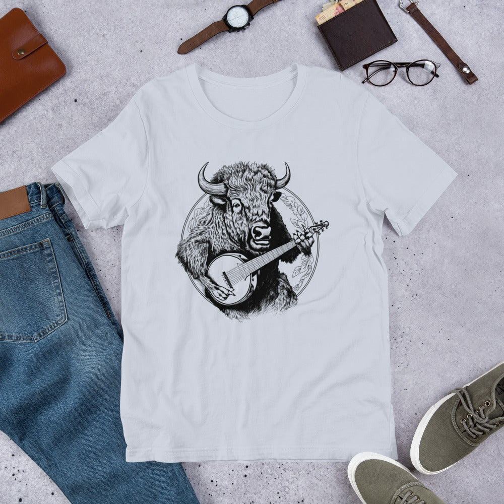 Banjo Bison Unisex t-shirt