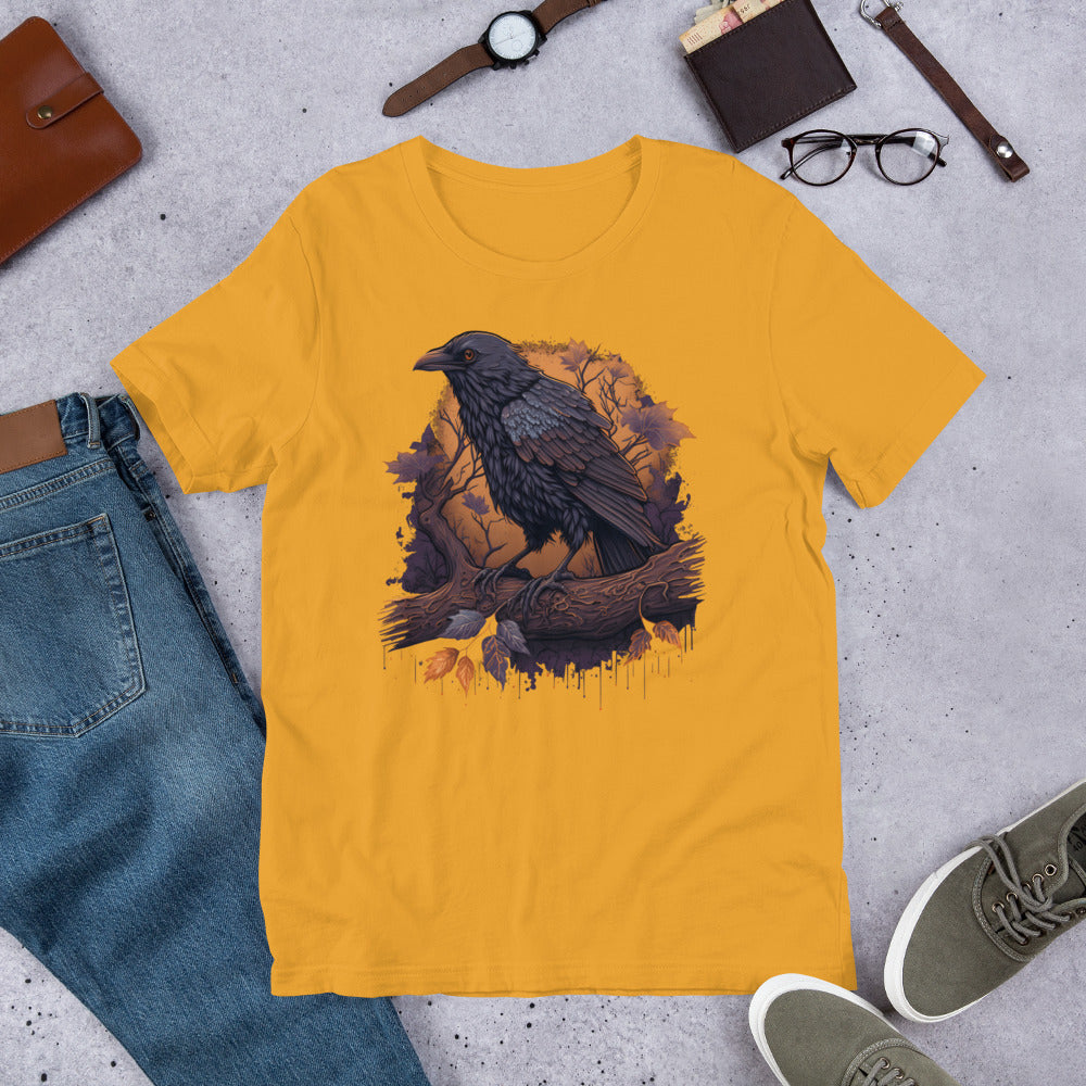 AutumnScape Raven Unisex t-shirt