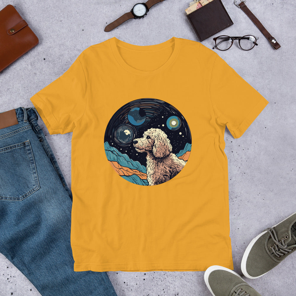 Canine Cosmic Dream Unisex t-shirt