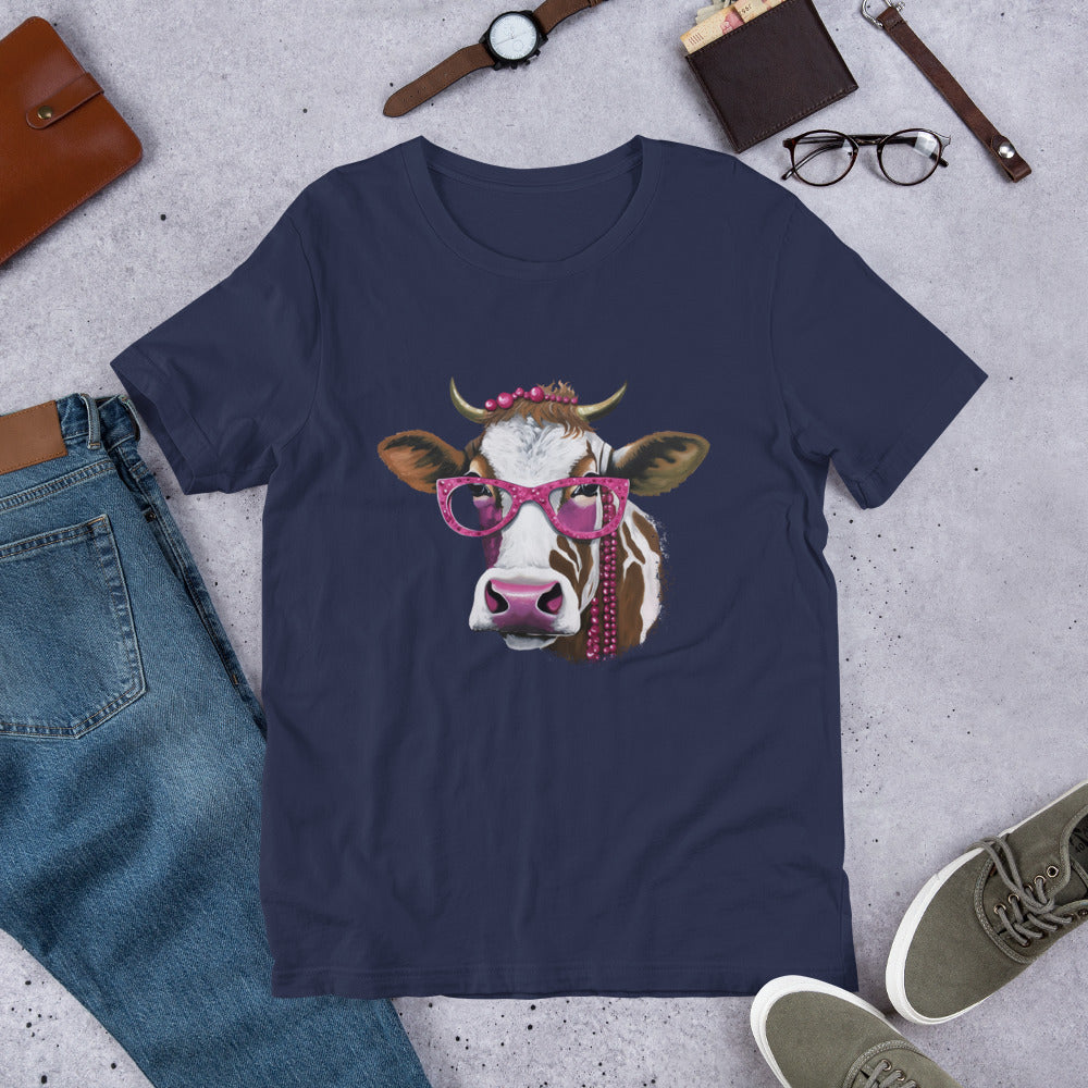 Auntie Cow Unisex t-shirt