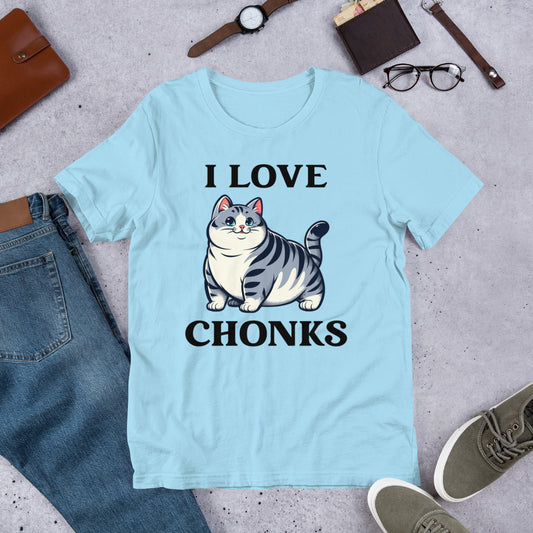 I Love Chonks Unisex t-shirt