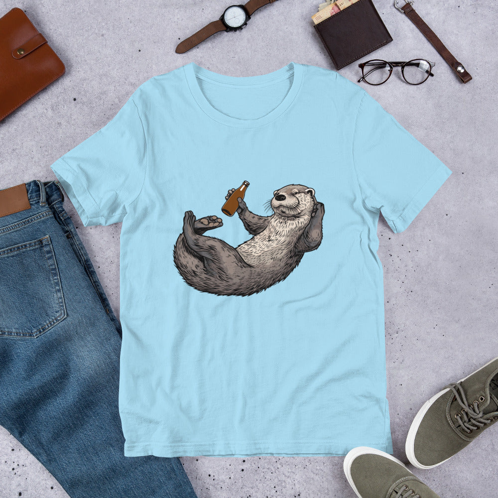 Otter Relaxation Unisex t-shirt