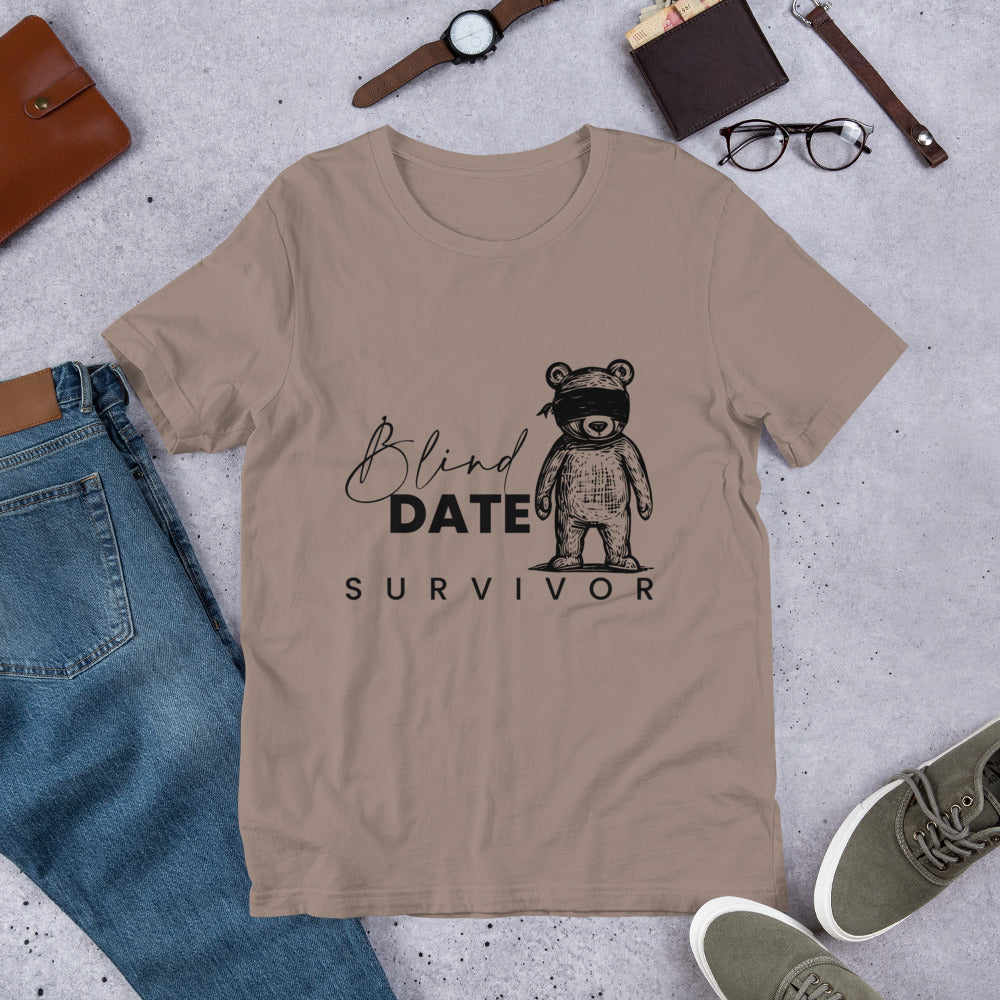 Blind Date Survivor Unisex t-shirt