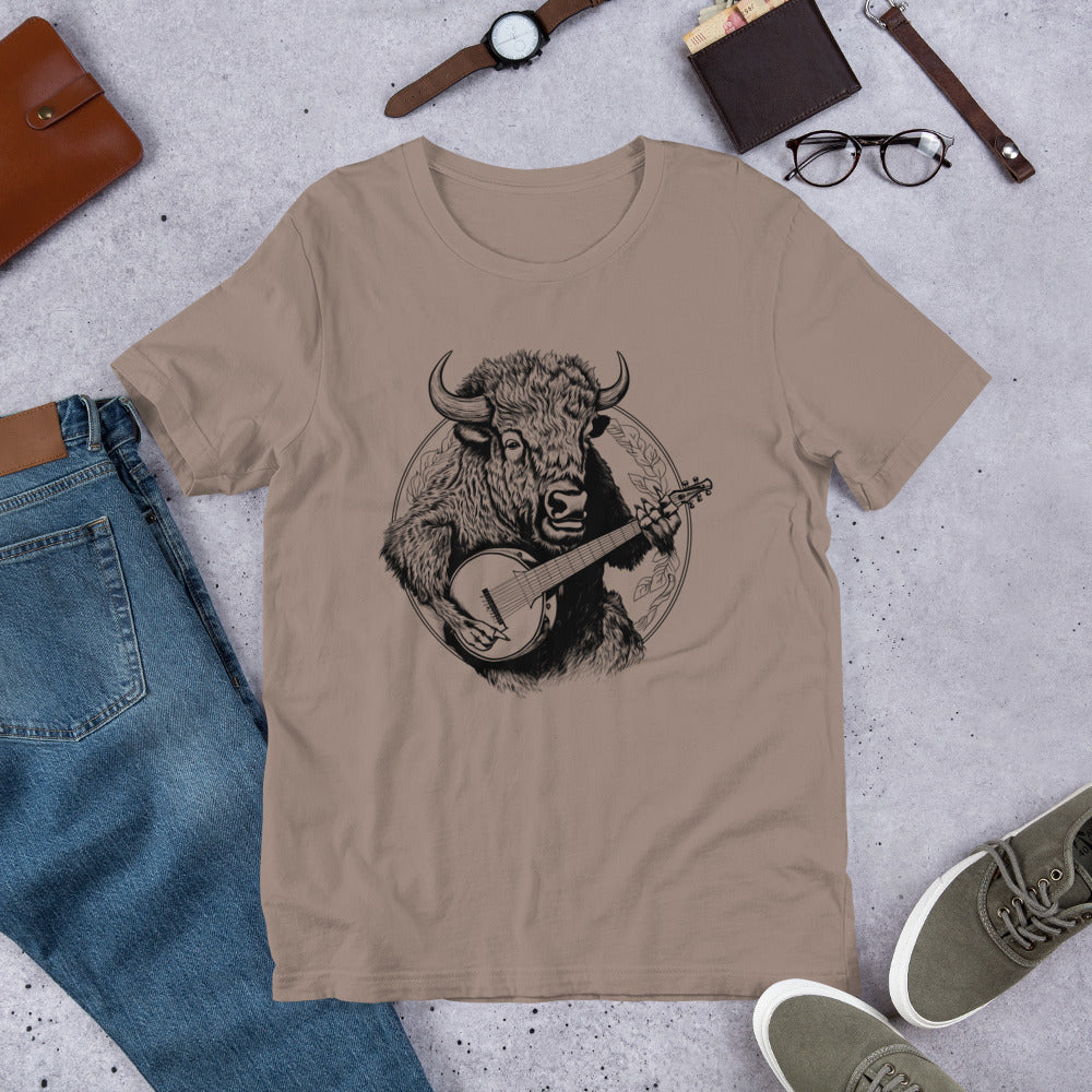 Banjo Bison Unisex t-shirt