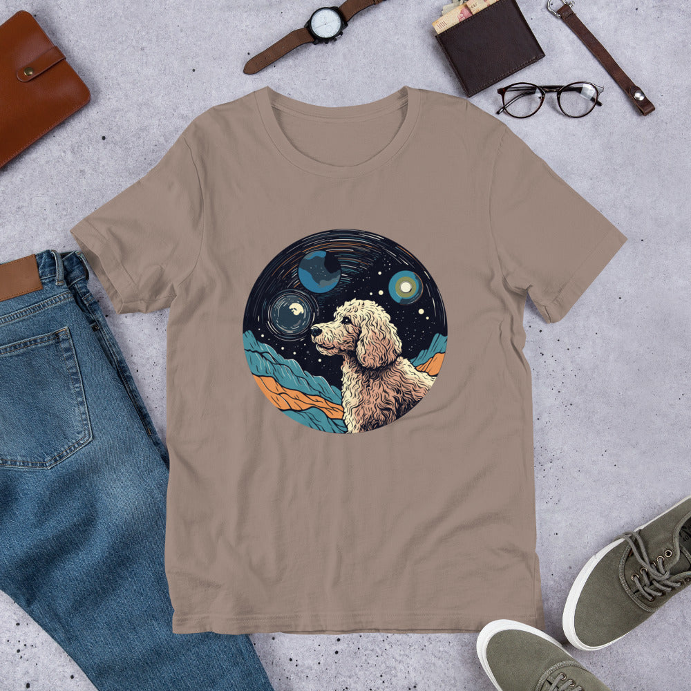 Canine Cosmic Dream Unisex t-shirt