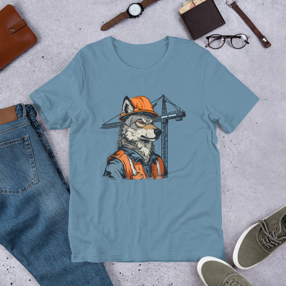 Wolf Construction Chief Unisex t-shirt