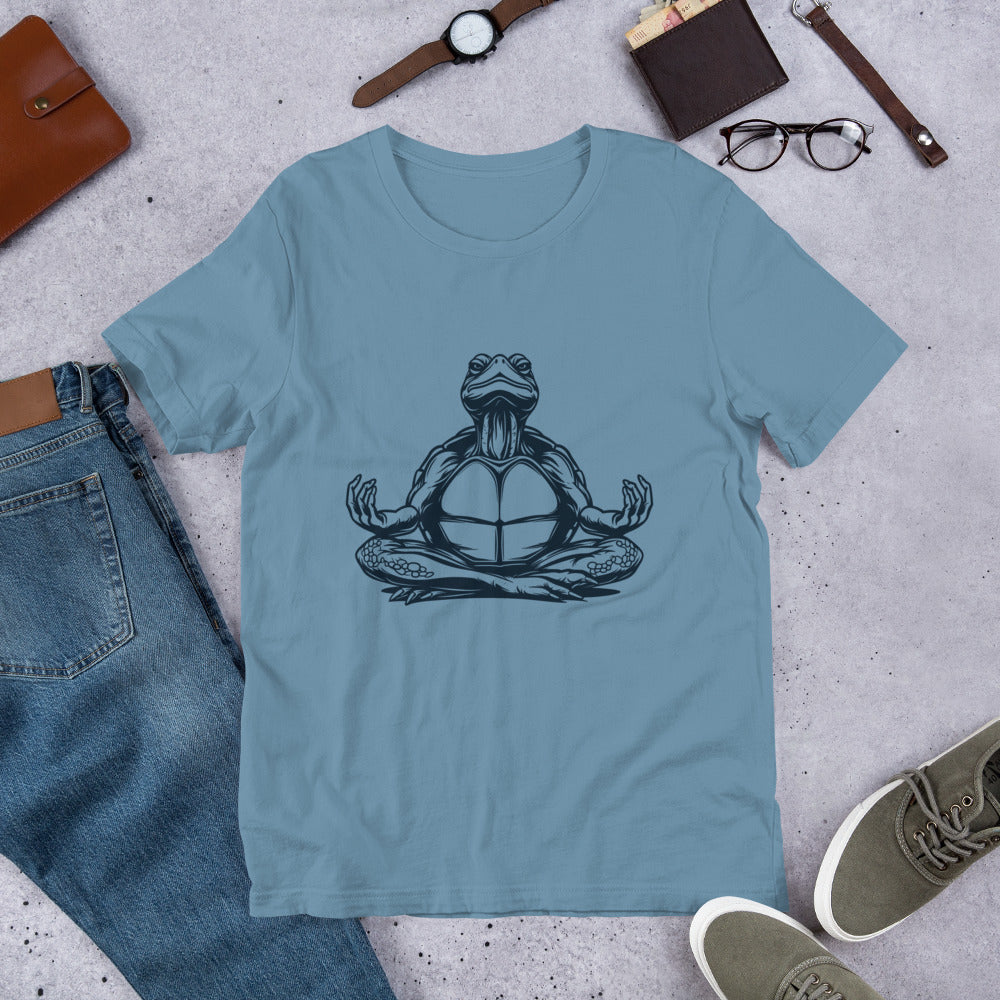 Zen Turtle Meditation Unisex t-shirt