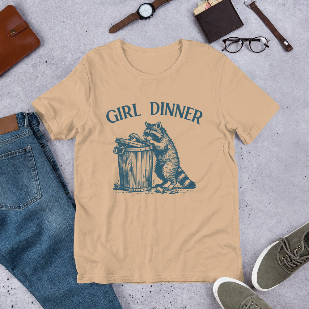 Girl Dinner Unisex t-shirt