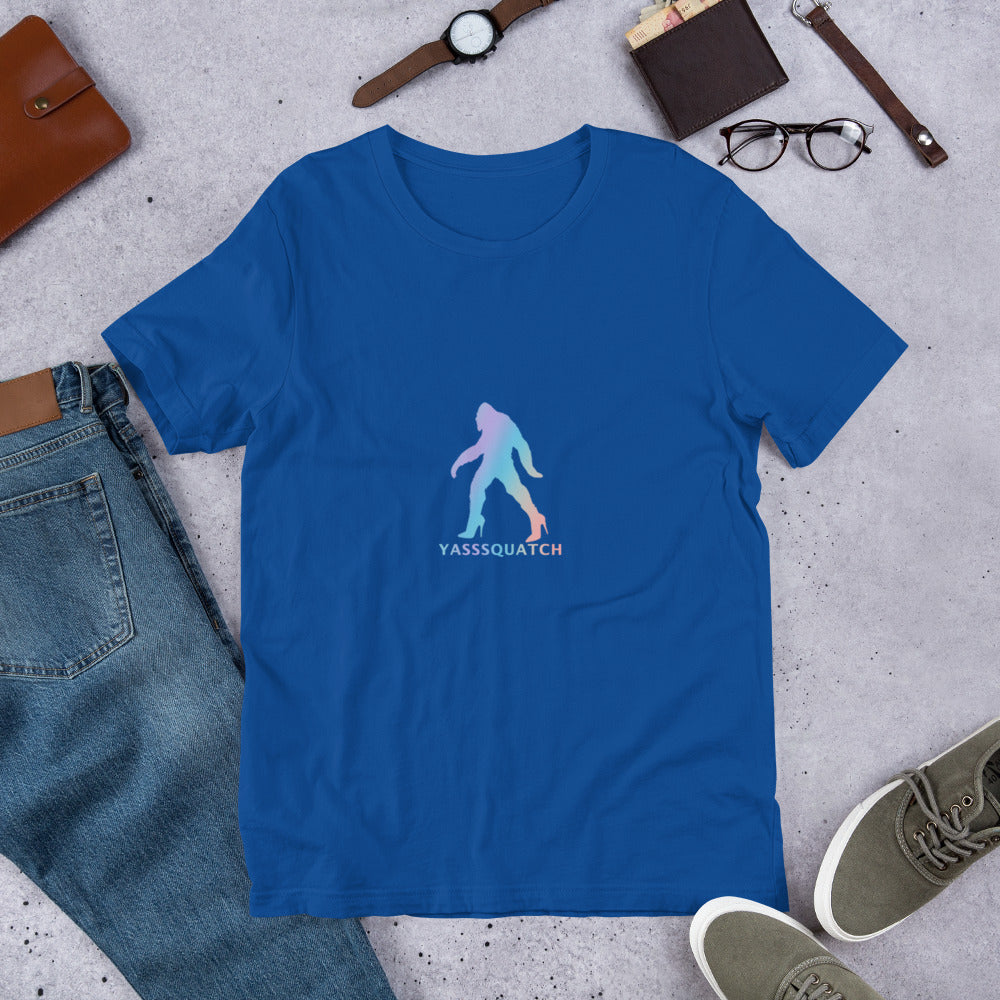 Yasssquatch Unisex t-shirt